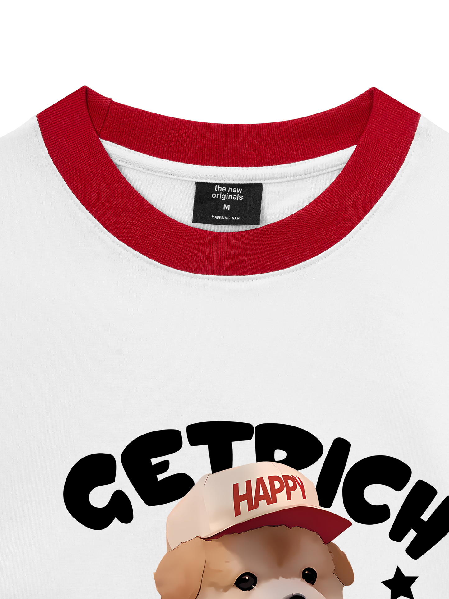 Áo Thun Ringer Relaxed Fit Animal Couple For Boy