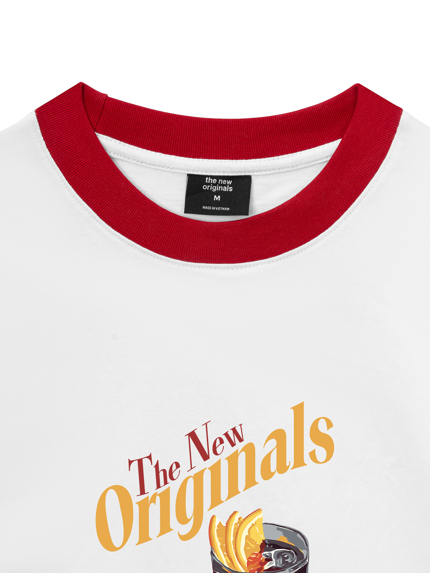 Áo Thun Ringer Relaxed Fit Be Bold The Negroni