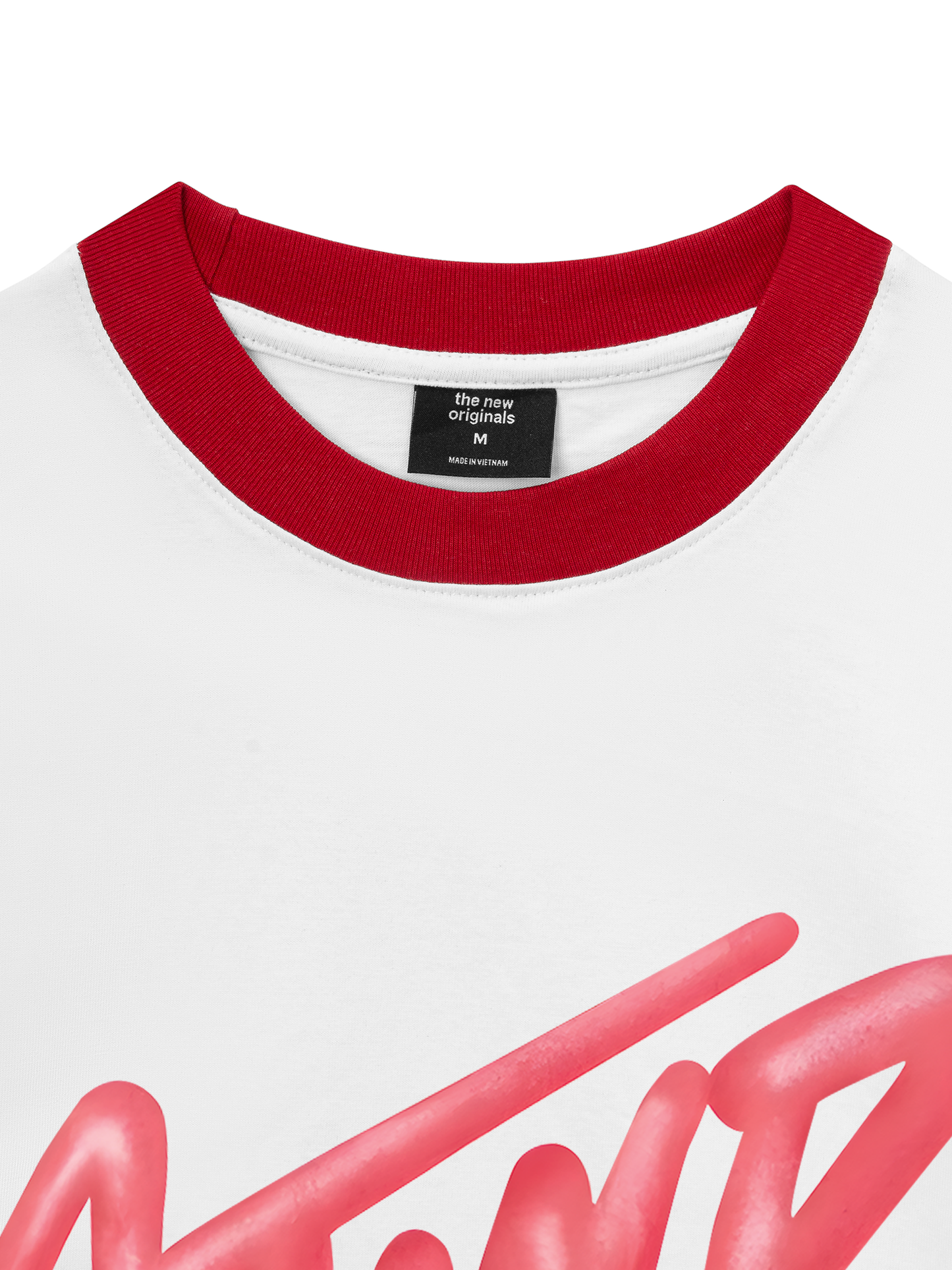 Áo Thun Ringer Relaxed Fit Summer Vibes Berry Stwd