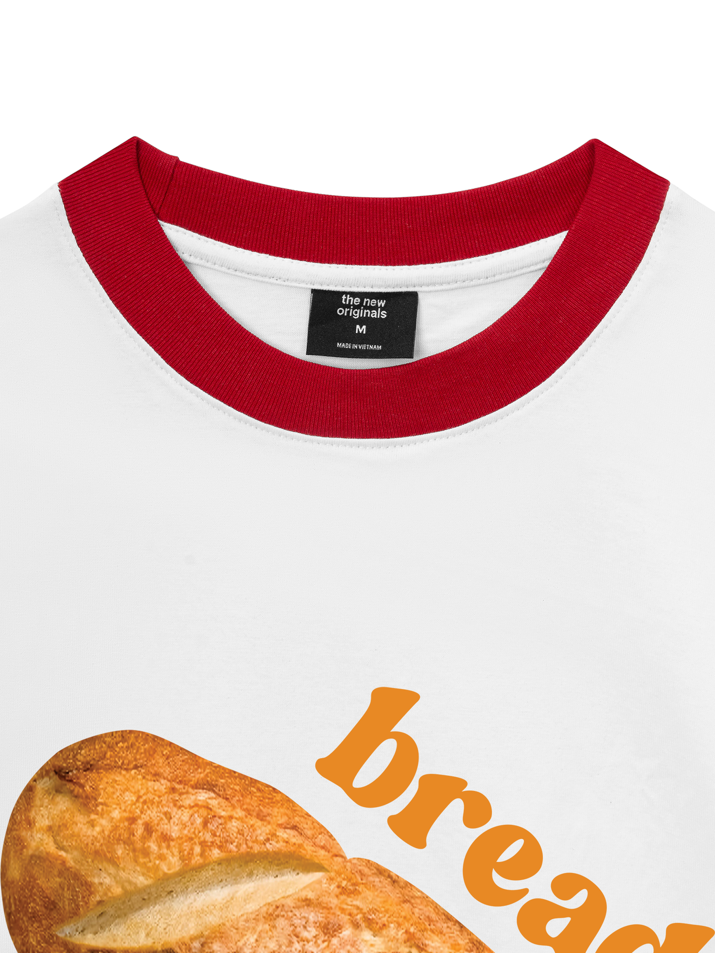 Áo Thun Ringer Relaxed Fit Bread