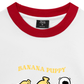 Áo Thun Ringer Relaxed Fit Banana Puppy