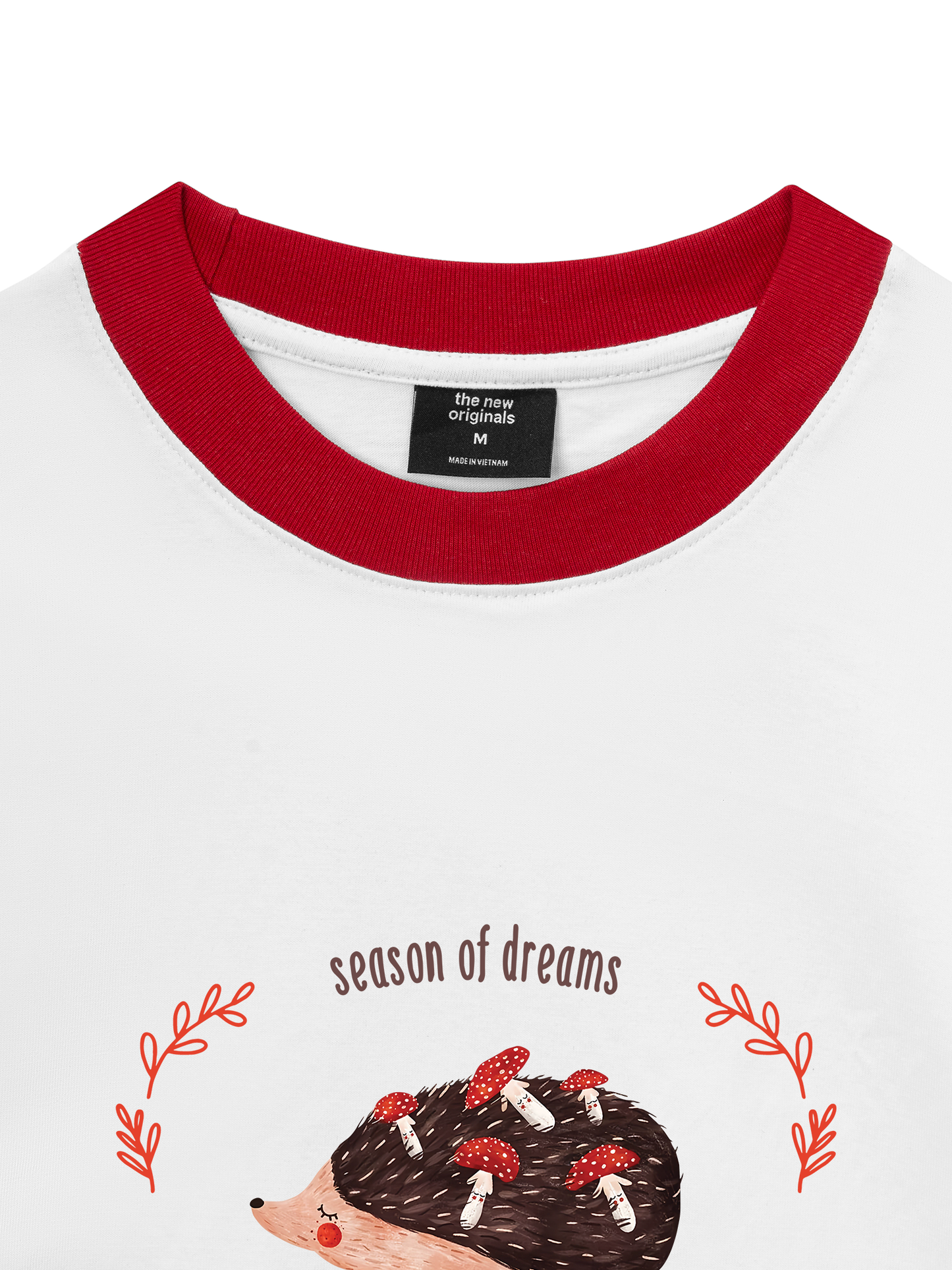 Áo Thun Ringer Relaxed Fit Autumn Season of Dreams