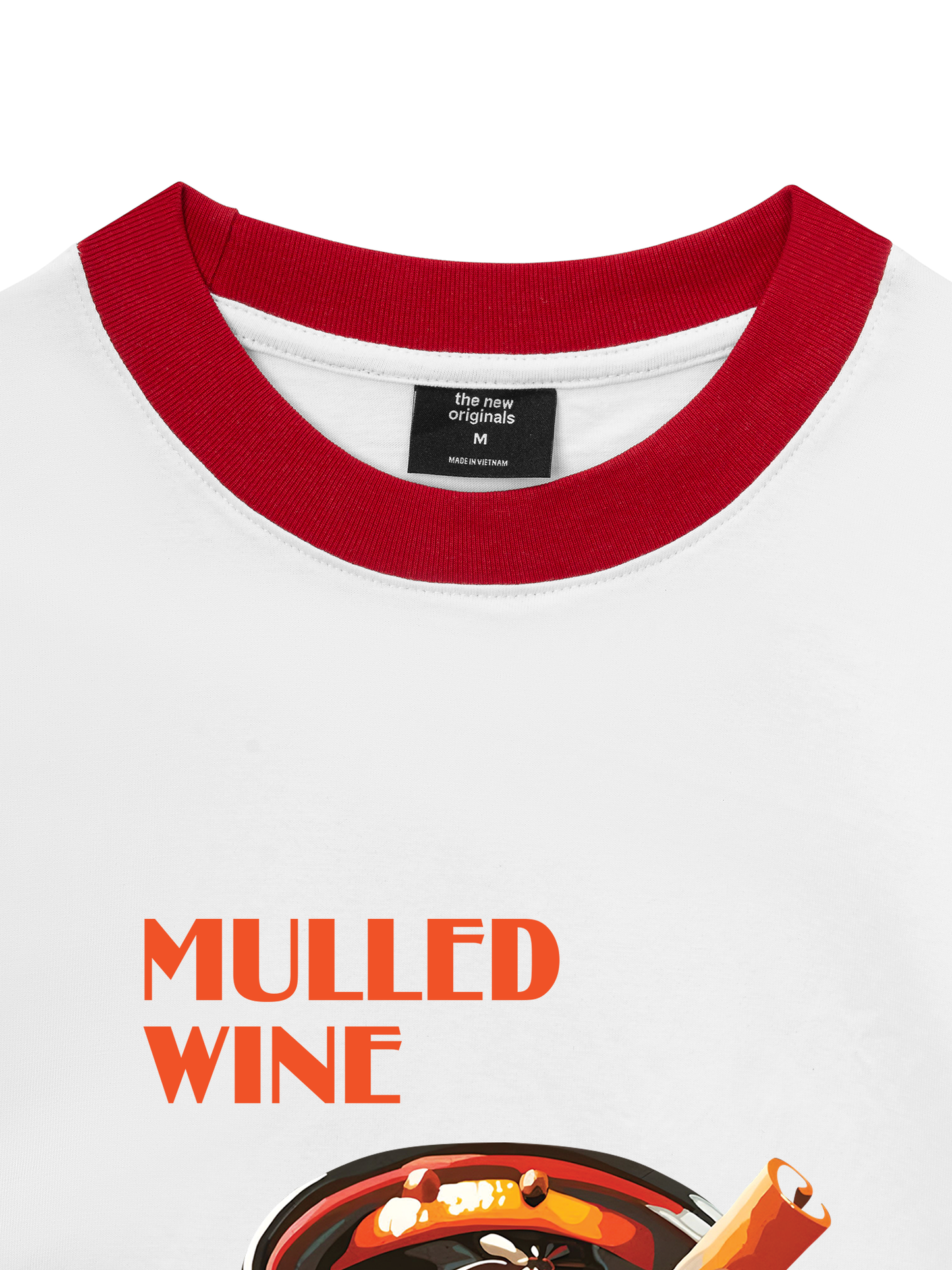 Áo Thun Ringer Relaxed Fit MULLED WINE