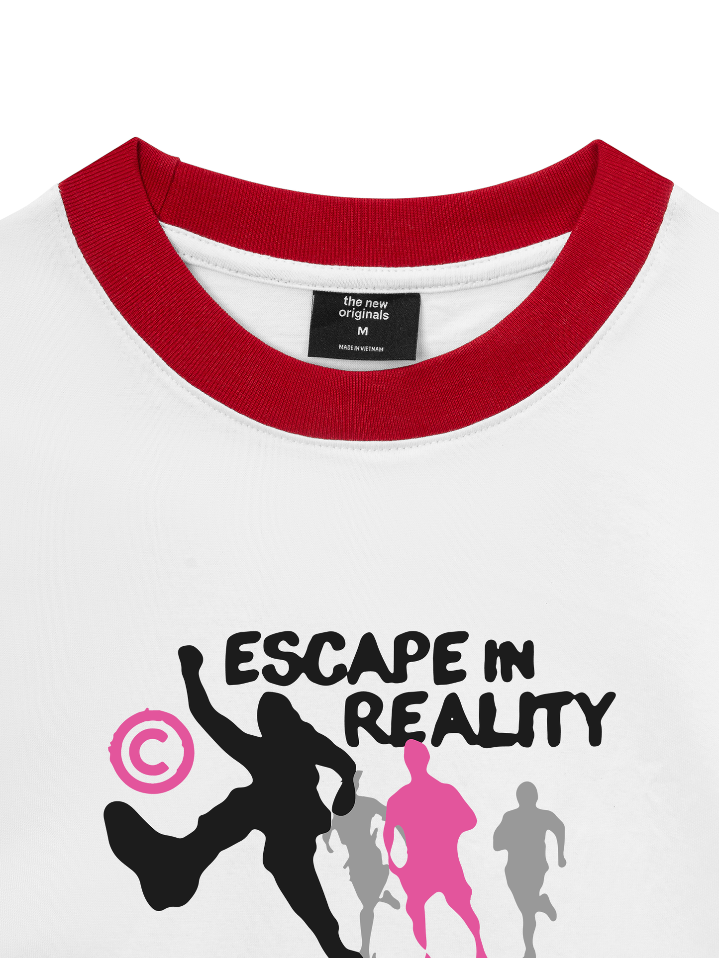 Áo Thun Ringer Relaxed Fit Be Bold Escape In Reality