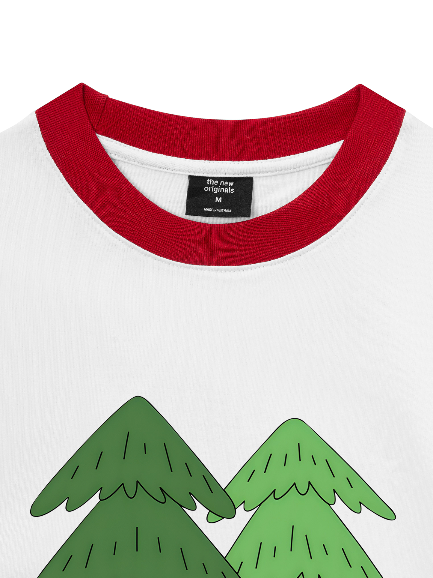 Áo Thun Ringer Relaxed Fit Let_s go camping