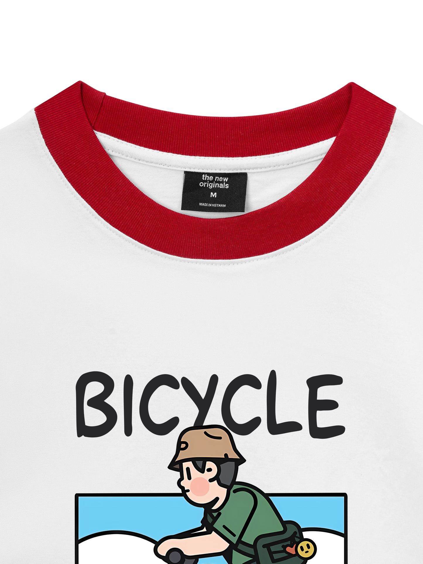Áo Thun Ringer Relaxed Fit Weekend Bicycle