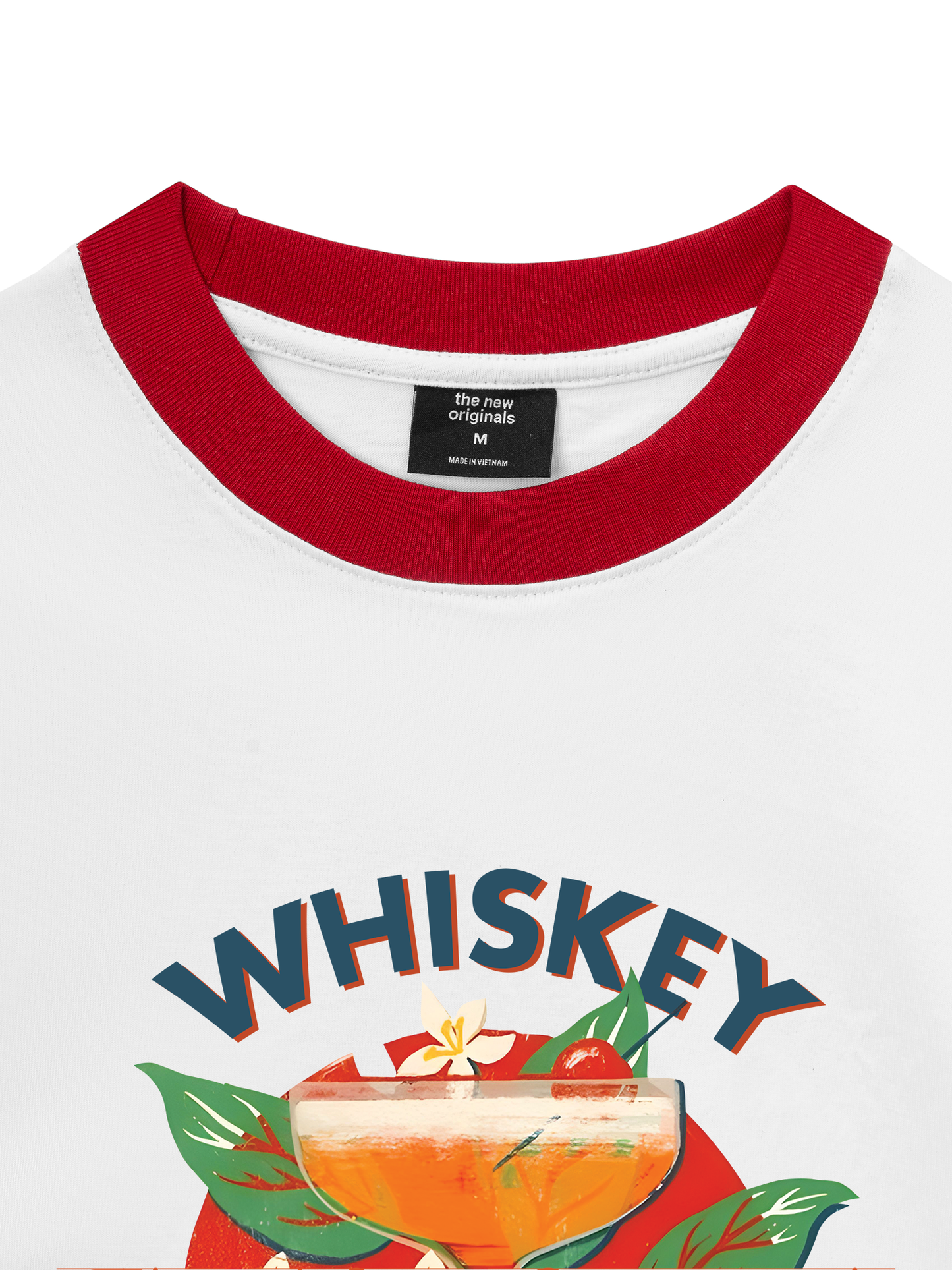 Áo Thun Ringer Relaxed Fit whiskey sour