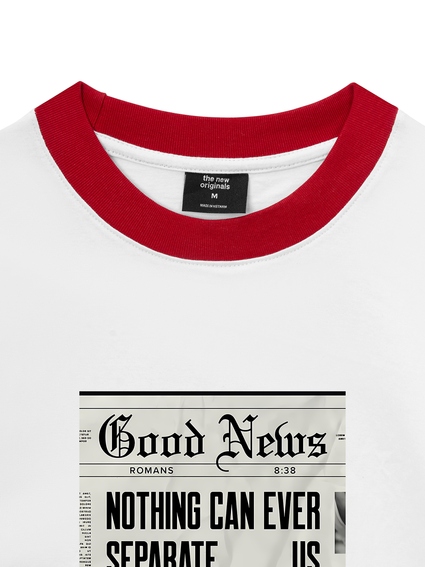 Áo Thun Ringer Relaxed Fit Be Bold Good News