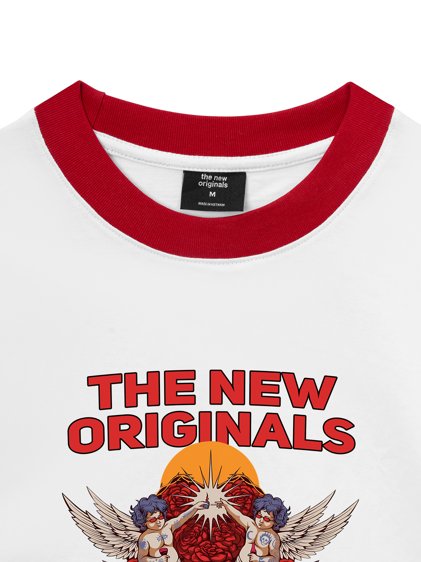 Áo Thun Ringer Relaxed Fit Player Angle