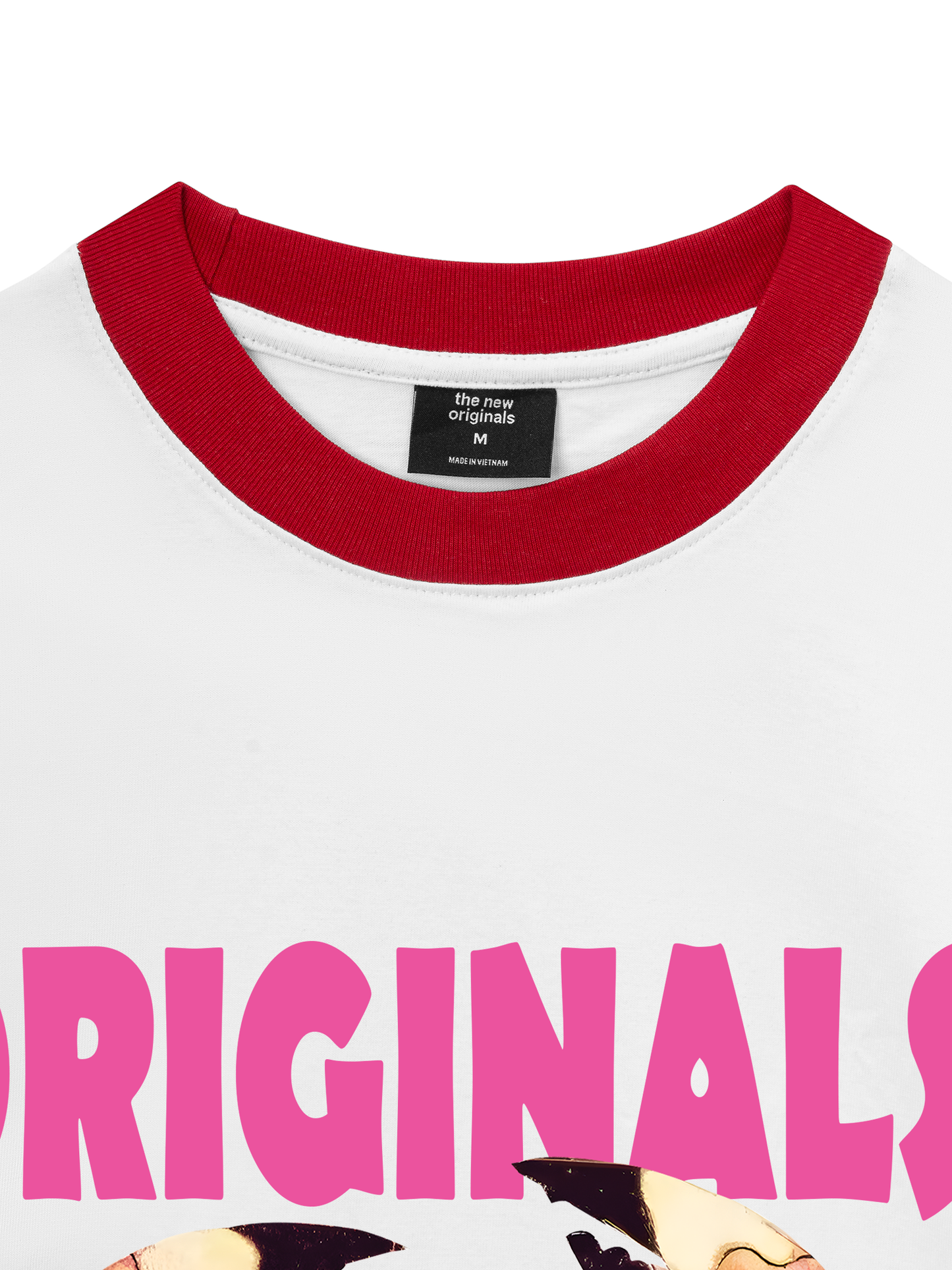 Áo Thun Ringer Relaxed Fit Summer Vibes Originals Beach