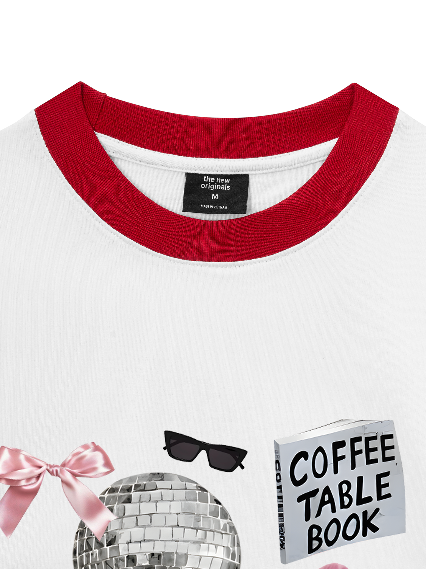 Áo Thun Ringer Relaxed Fit Suummer Vibes Cute Things