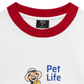 Áo Thun Ringer Relaxed Fit Go Outside Pet Life