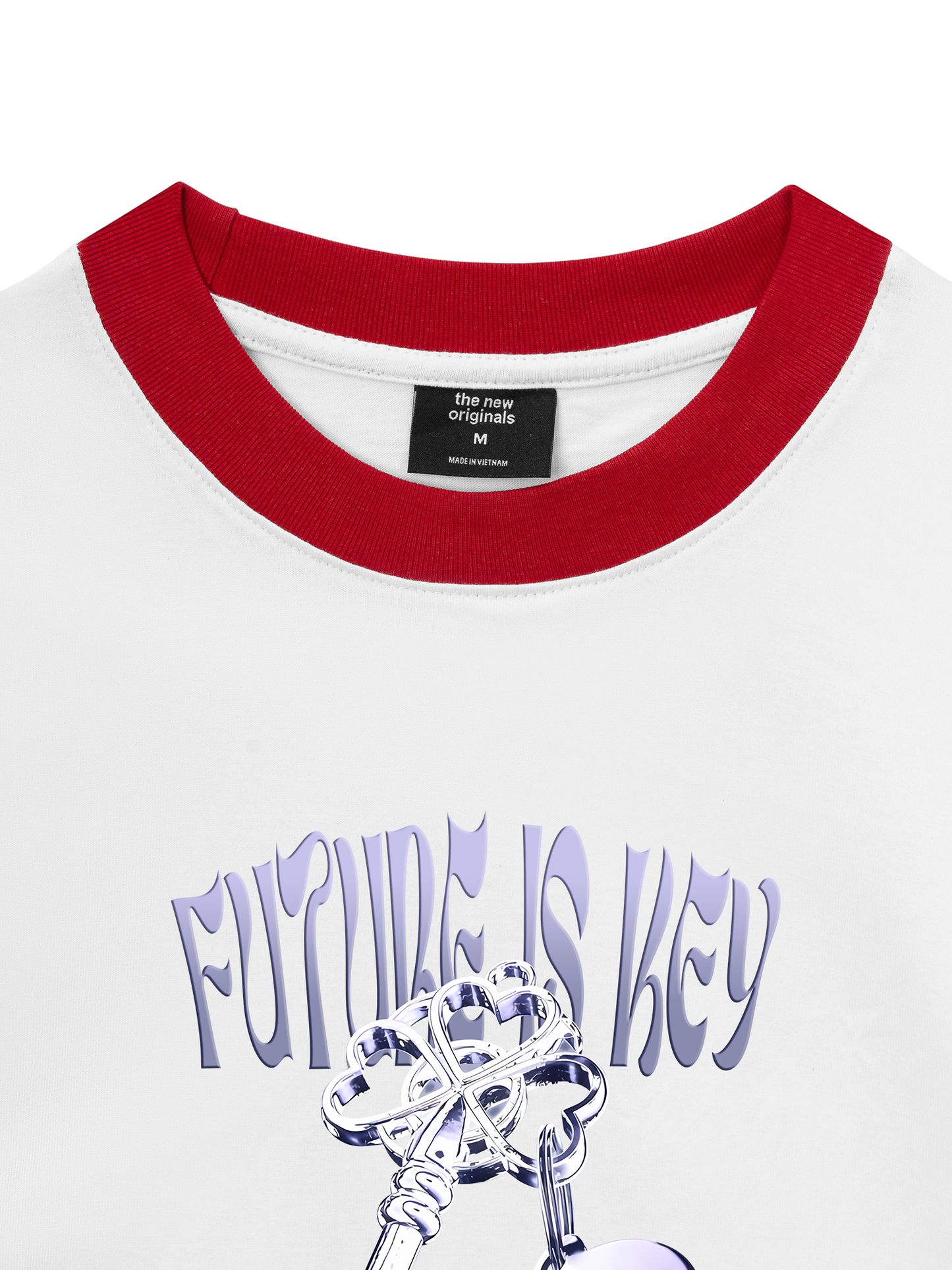 Áo Thun Ringer Relaxed Fit Be Bold Future Is Key