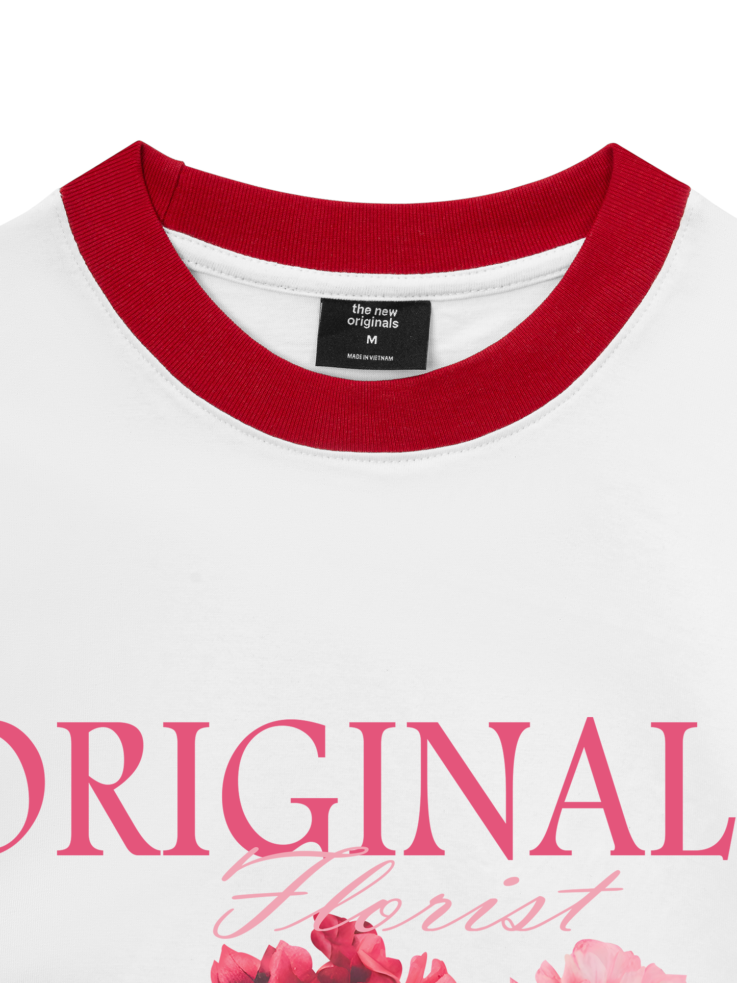 Áo Thun Ringer Relaxed Fit Summer Vibes Originals Florist