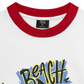 Áo Thun Ringer Relaxed Fit Ocean Beach Vibes Shark