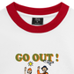 Áo Thun Ringer Relaxed Fit Weekend Go Out