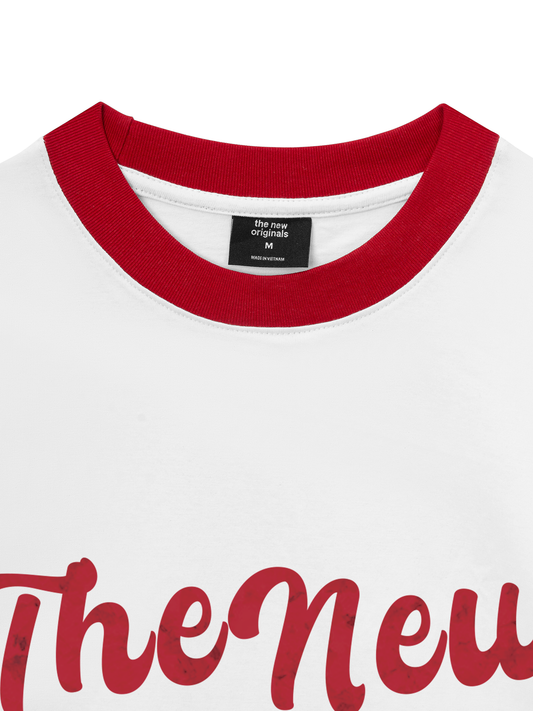 Áo Thun Ringer Relaxed Fit Juicy Peach