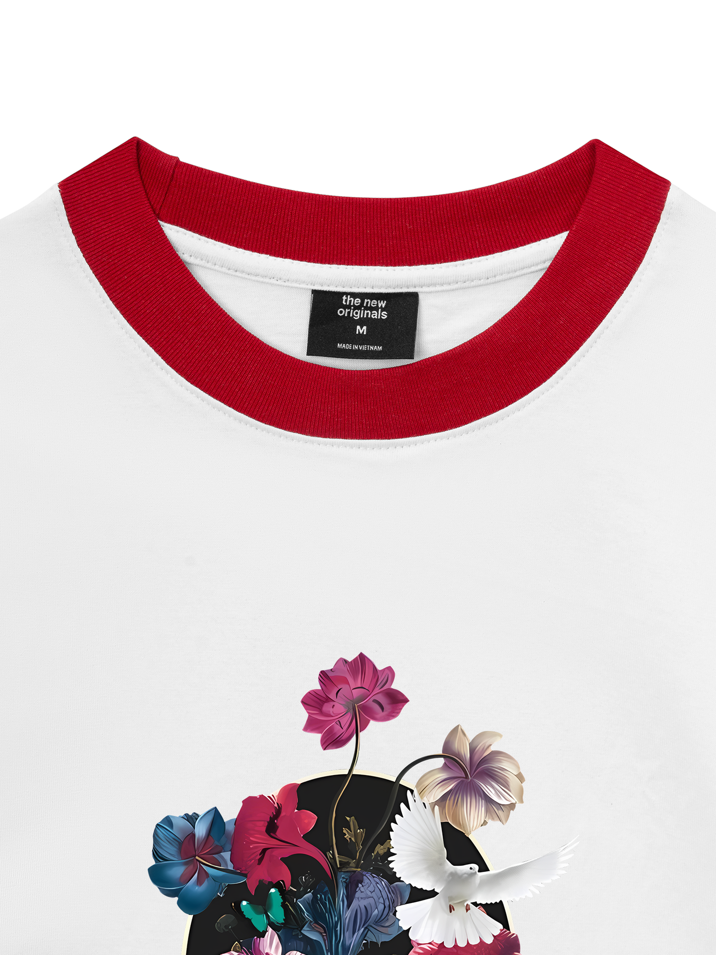 Áo Thun Ringer Relaxed Fit Be Bold The Blood Of The Rebel