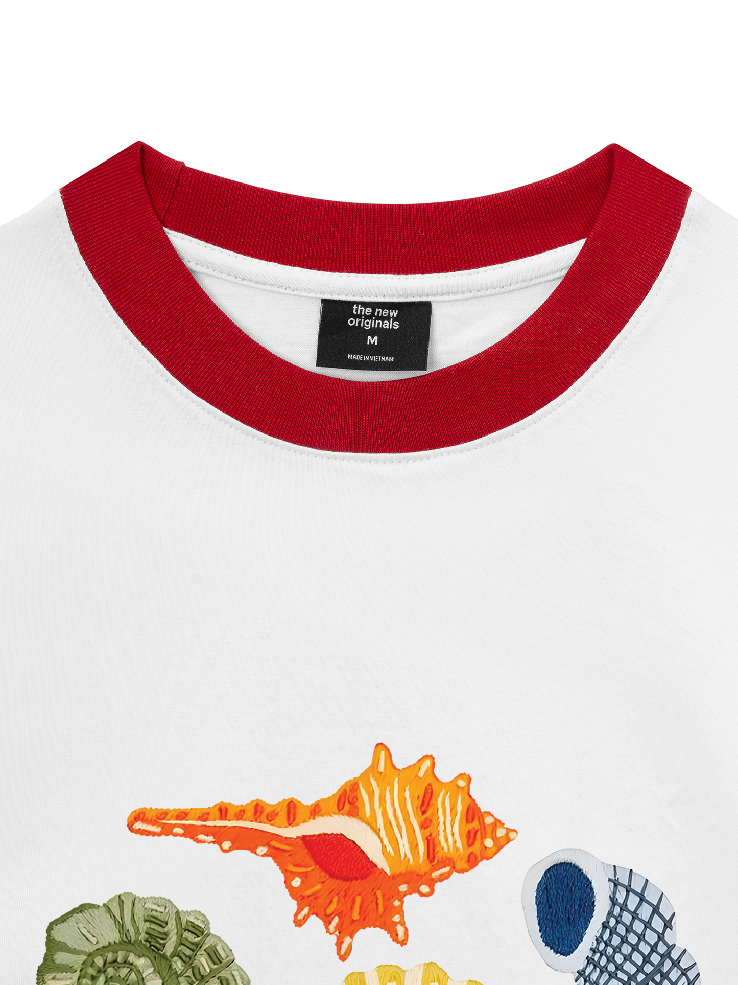 Áo Thun Ringer Relaxed Fit Summer Vibes