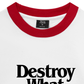 Áo Thun Ringer Relaxed Fit Life Vibe Destroy What Destroy You