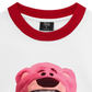 Áo Thun Ringer Relaxed Fit Animal Mood Pink Meow