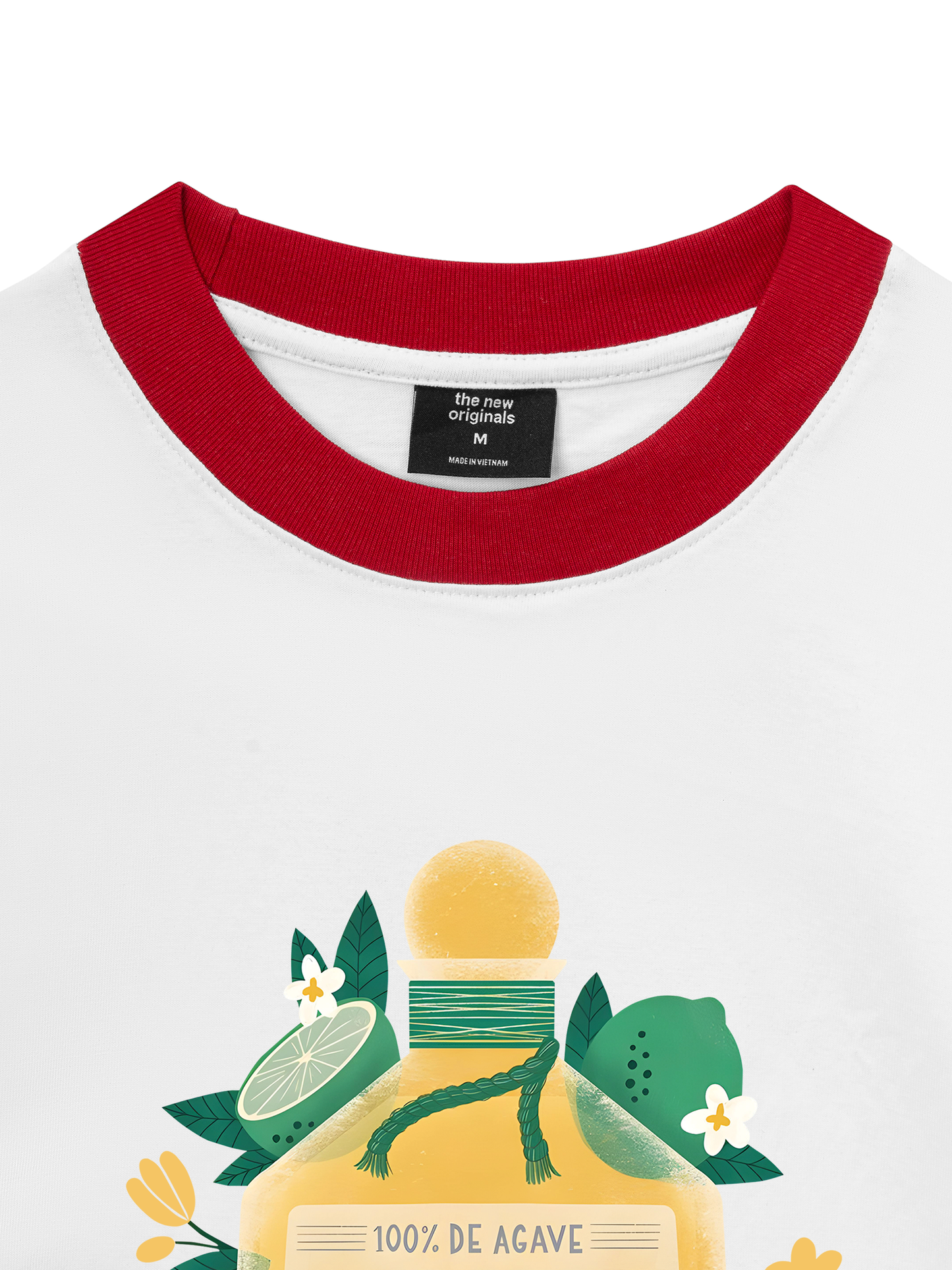 Áo Thun Ringer Relaxed Fit tequila