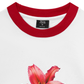Áo Thun Ringer Relaxed Fit Pearl Lily Flower