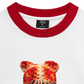 Áo Thun Ringer Relaxed Fit Jewel Ring & Orange Kitty Cap Wash