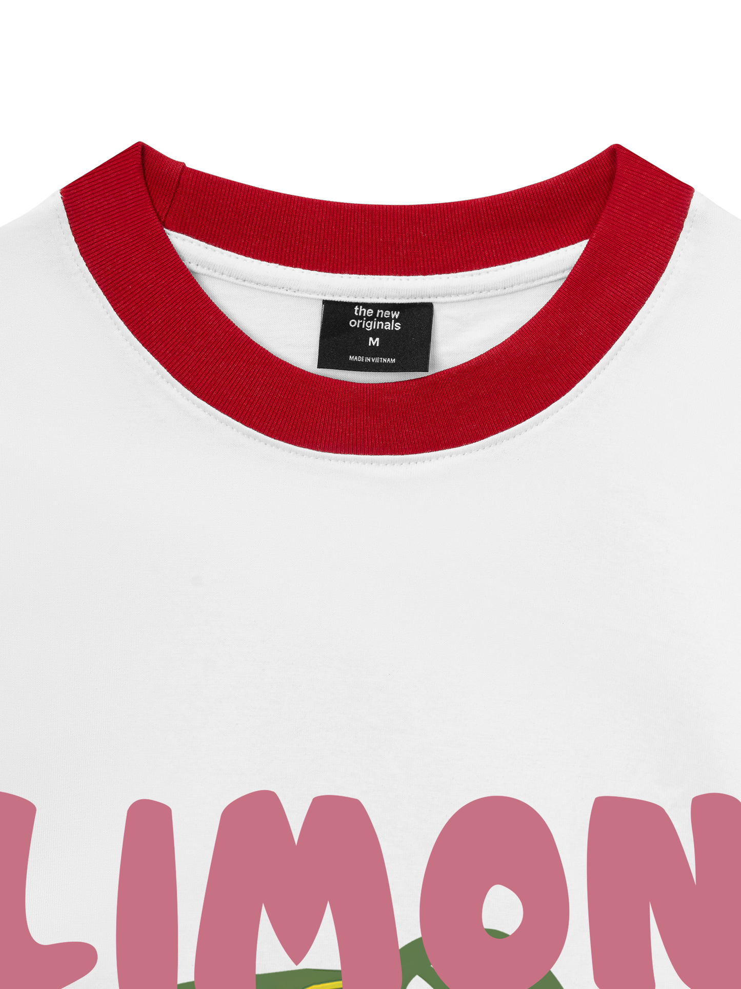 Áo Thun Ringer Relaxed Fit Summer Lemon Cello