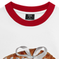Áo Thun Ringer Relaxed Fit Sweet Pastry Silver Bow