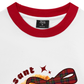 Áo Thun Ringer Relaxed Fit Sweet Pastry Red Plaid Bow