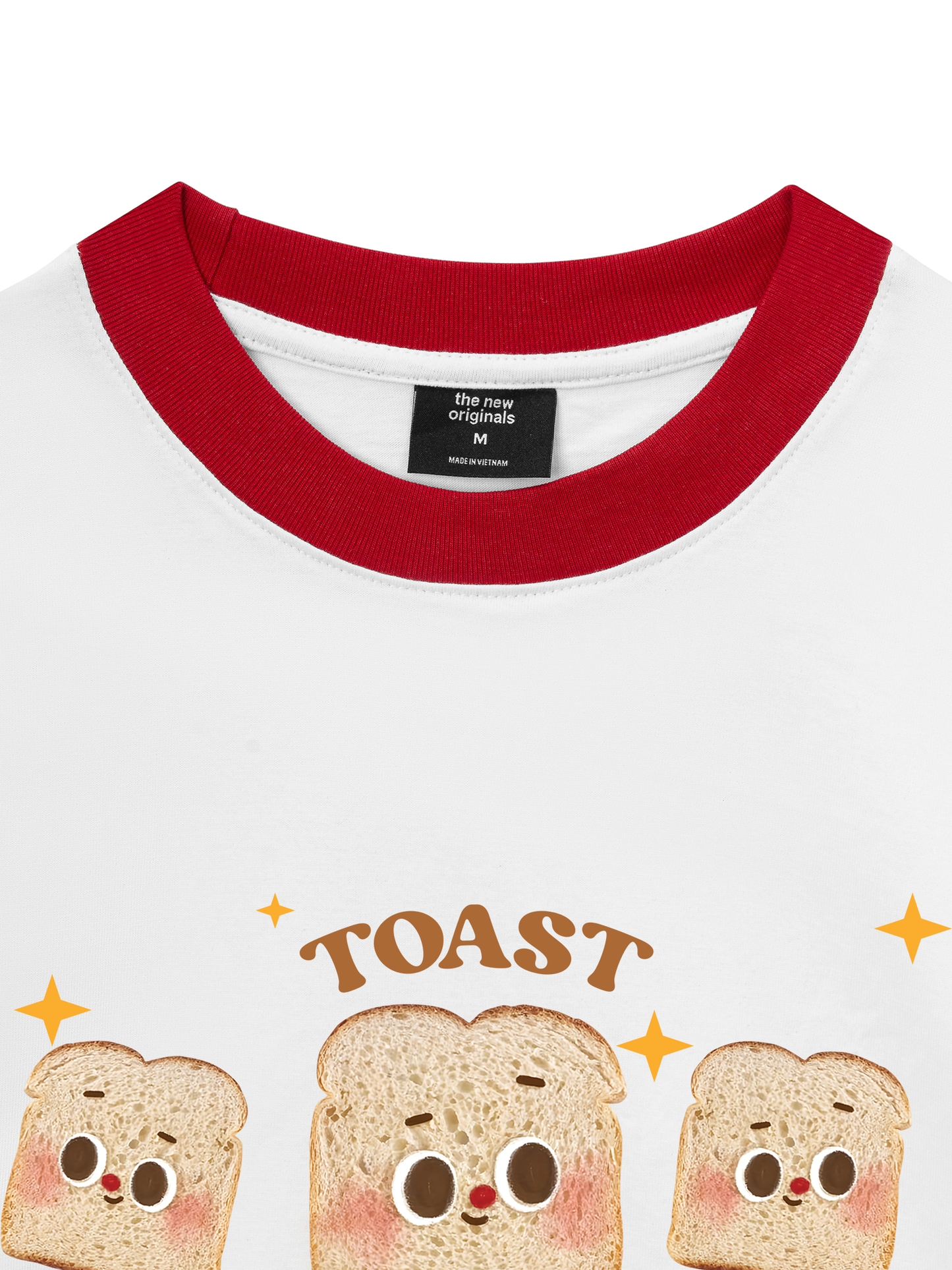 Áo Thun Ringer Relaxed Fit Toast
