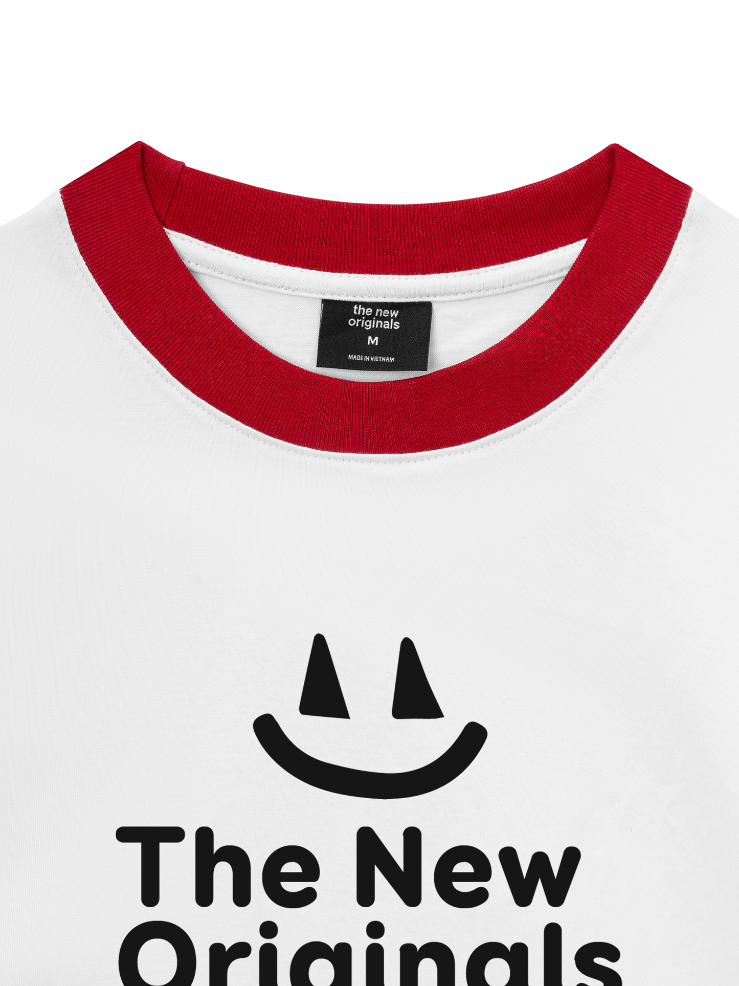 Áo Thun Ringer Relaxed Fit Be Bold Simple Smile