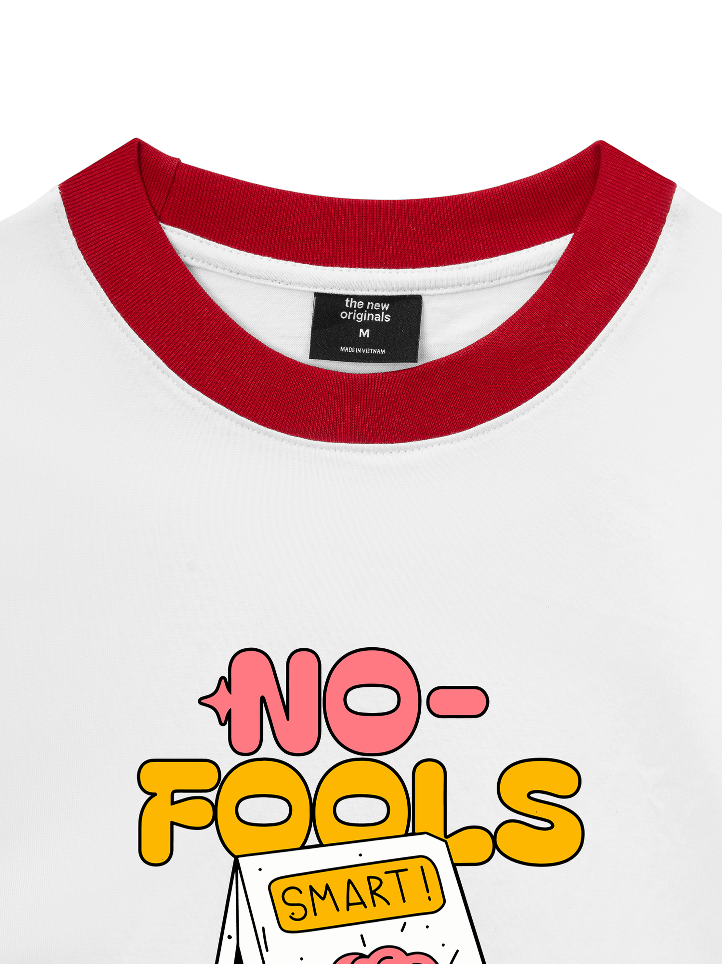 Áo Thun Ringer Relaxed Fit Be Bold No Fools Zone