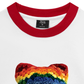 Áo Thun Ringer Relaxed Fit Bad Boy & Rainbow Crochet Hat