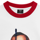 Áo Thun Ringer Relaxed Fit Funny spoon-covered face boy