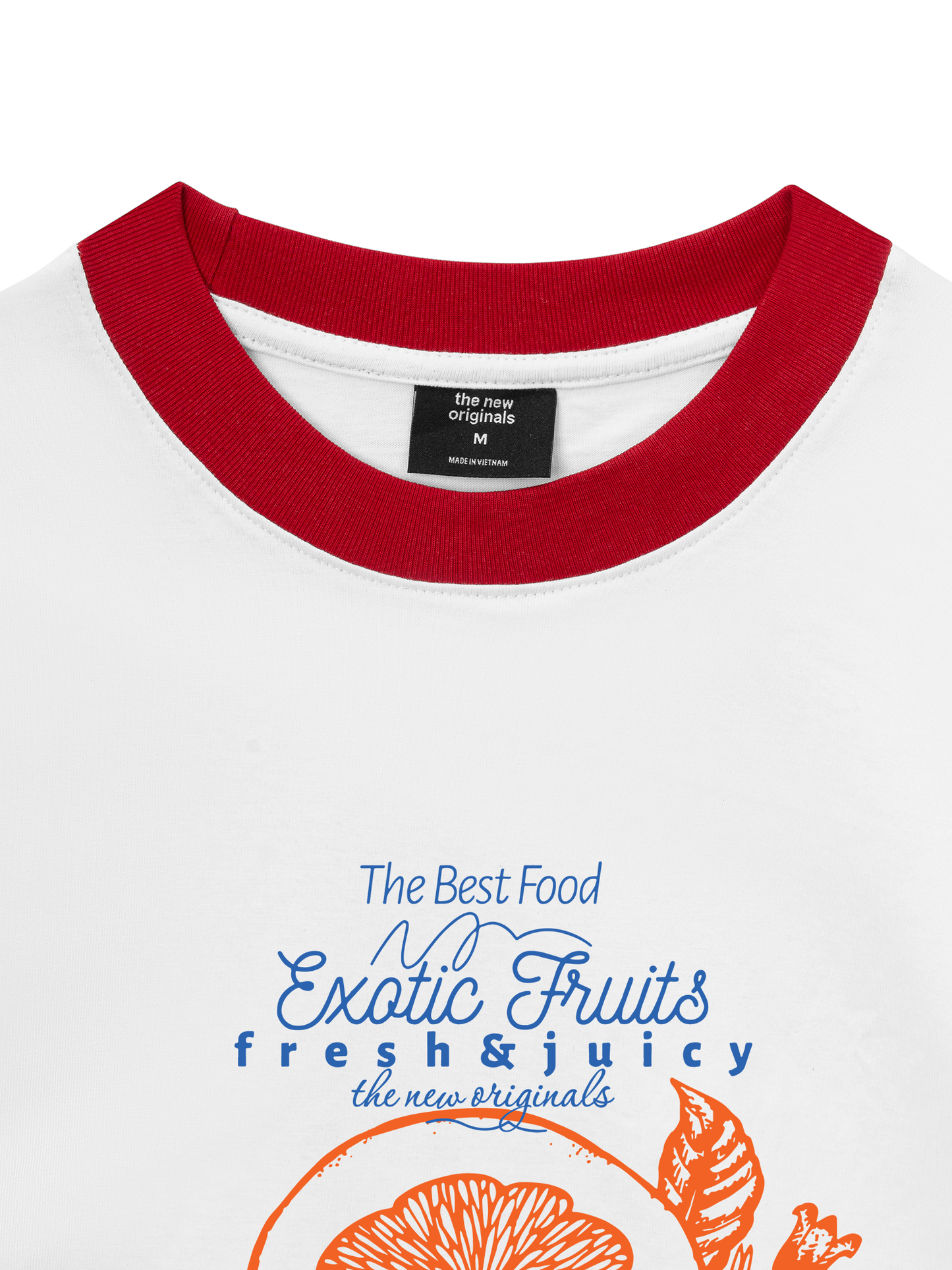 Áo Thun Ringer Relaxed Fit fresh & juicy