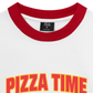 Áo Thun Ringer Relaxed Fit Foody Pizza Time