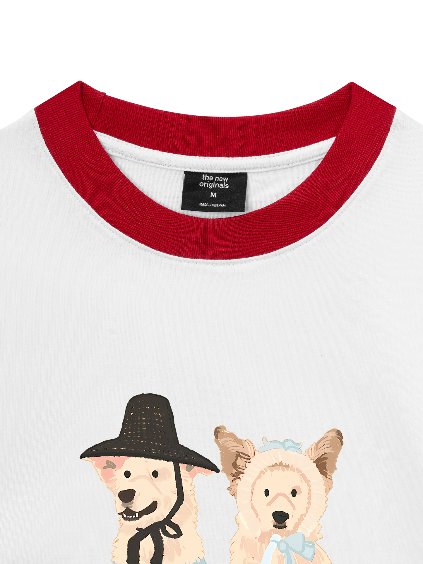 Áo Thun Ringer Relaxed Fit Animal Mood Perfect Pair