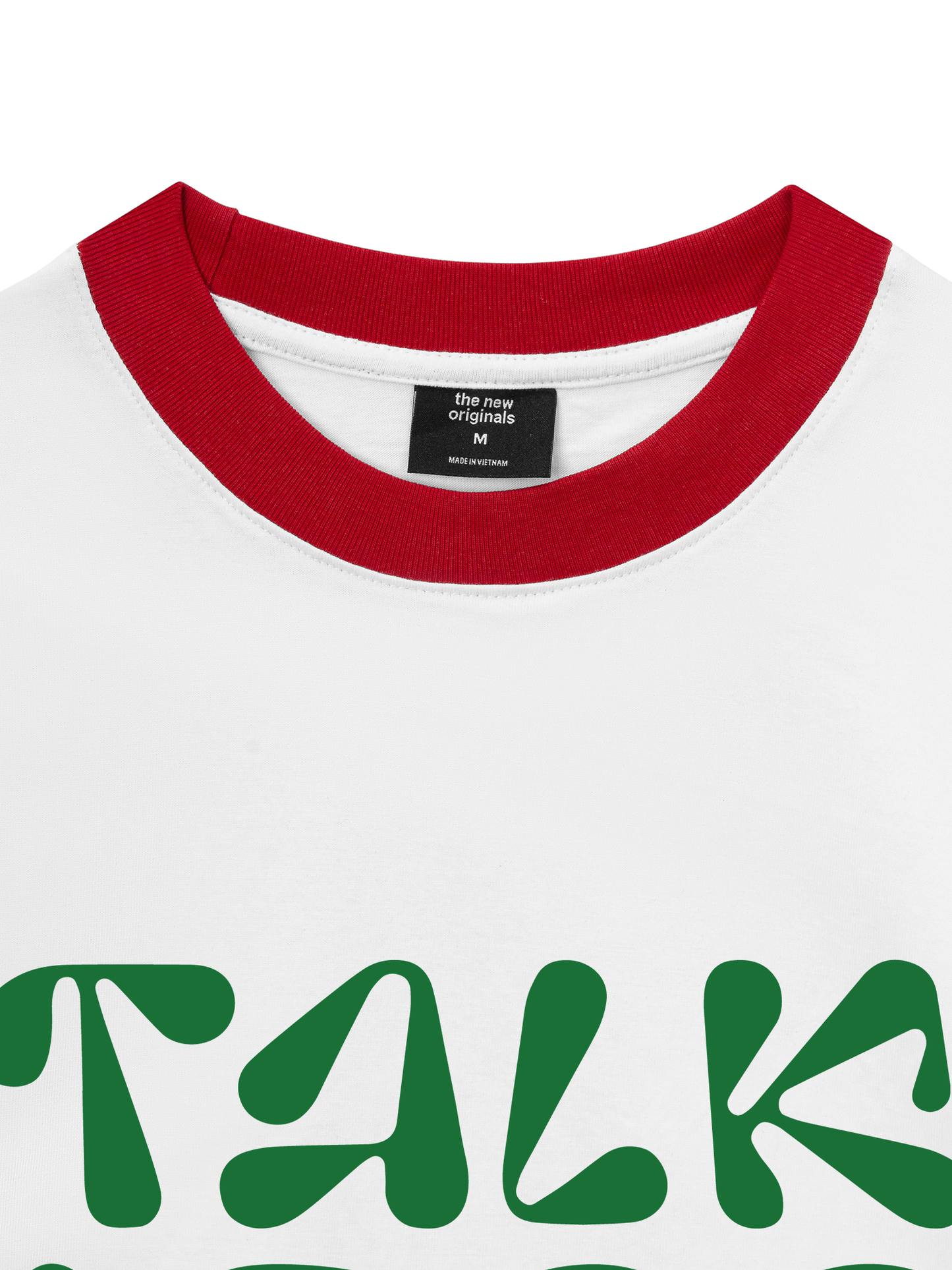 Áo Thun Ringer Relaxed Fit Smile More