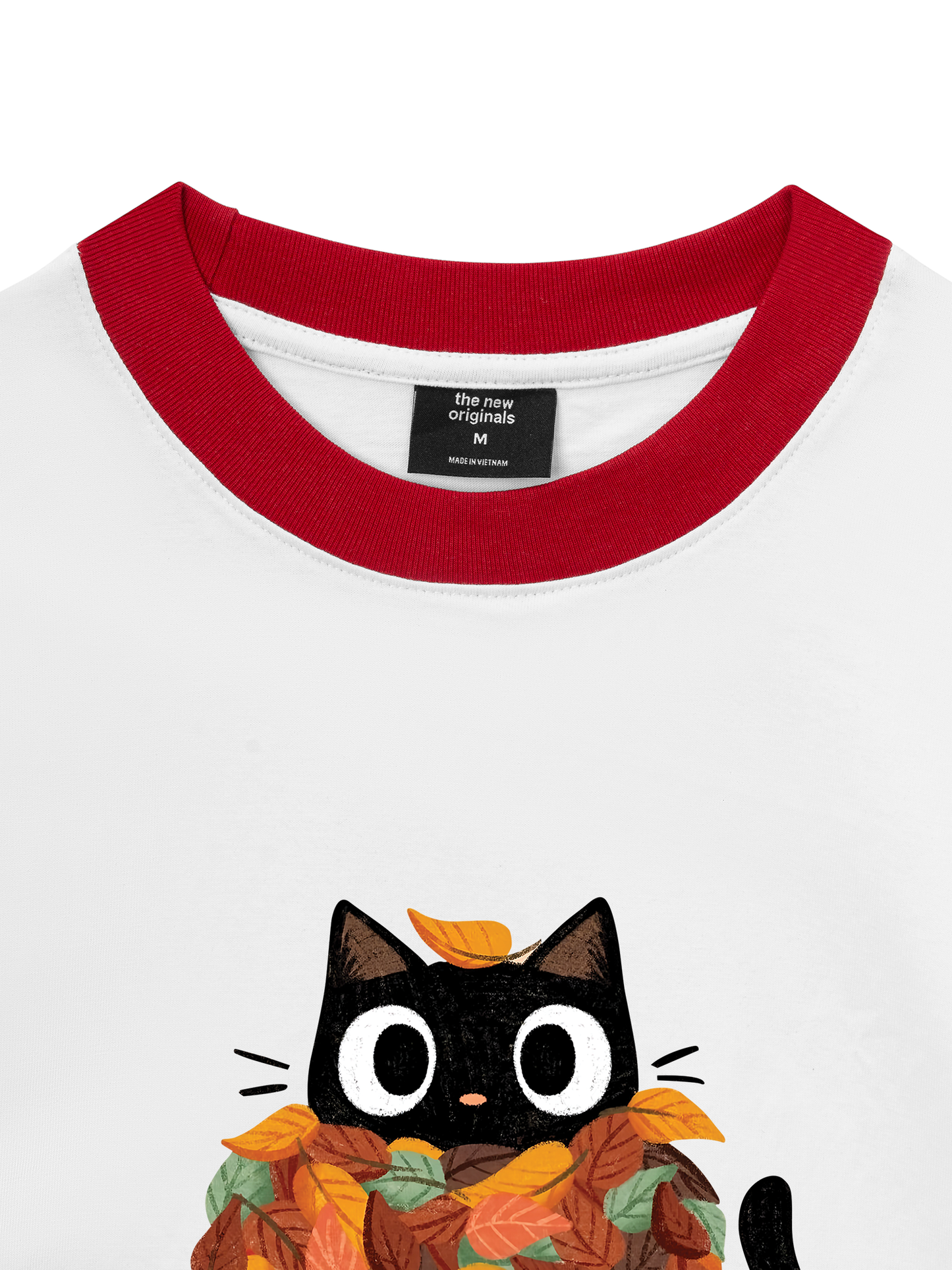 Áo Thun Ringer Relaxed Fit Purr-fect Autumn