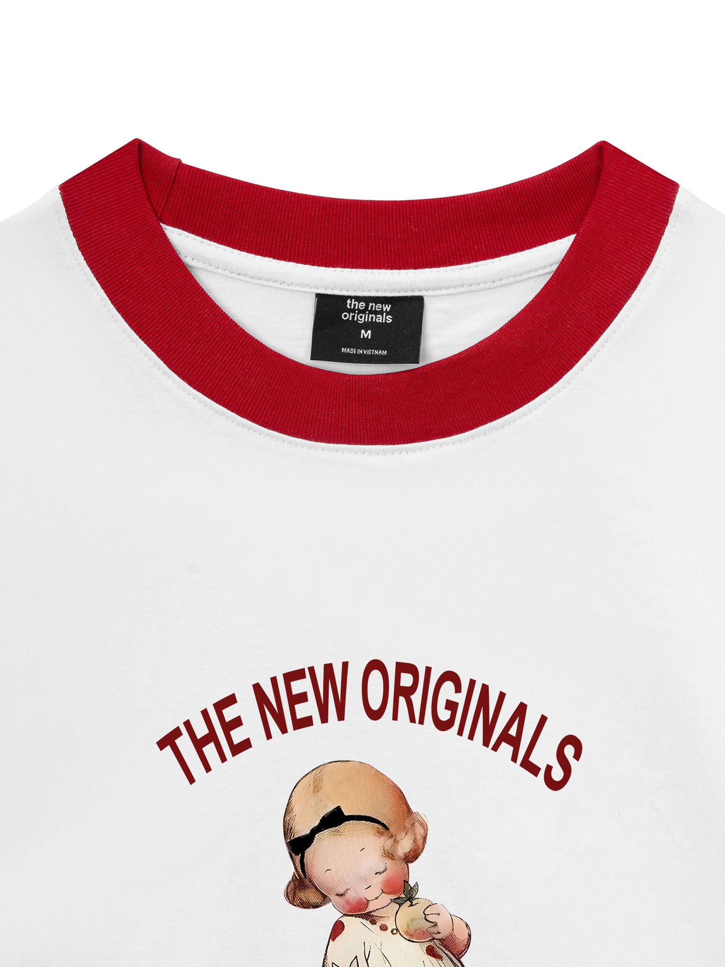 Áo Thun Ringer Relaxed Fit Only Happiness everyday