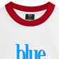 Áo Thun Ringer Relaxed Fit Fresh Blue Lagoon