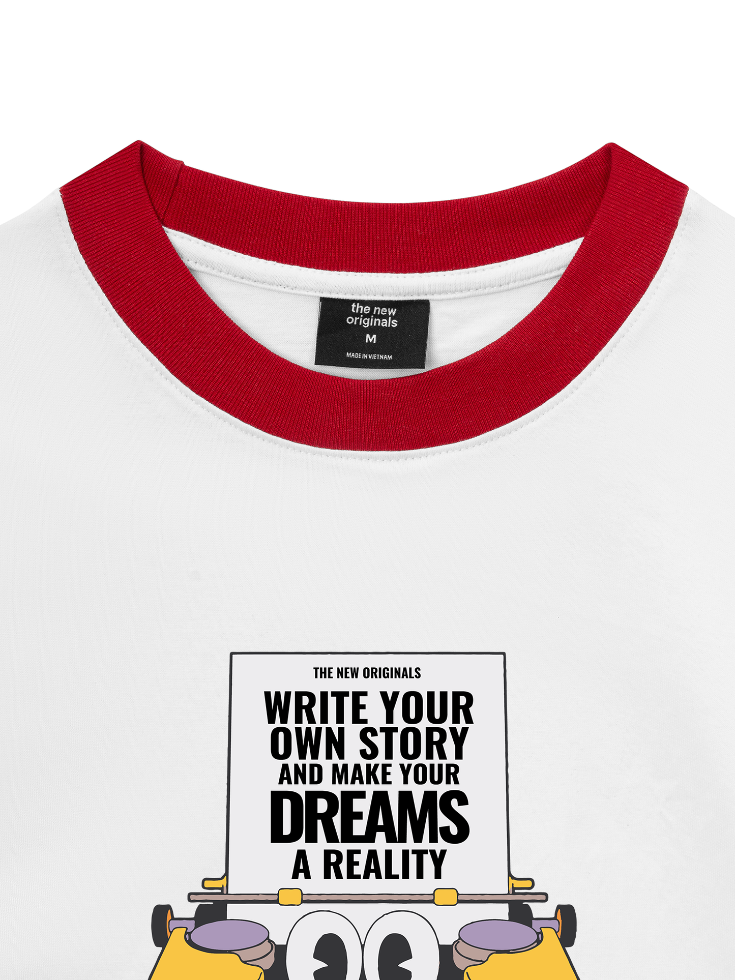 Áo Thun Ringer Relaxed Fit Write Your Own Story