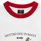 Áo Thun Ringer Relaxed Fit Animal Cute Puppy Yellow Boots