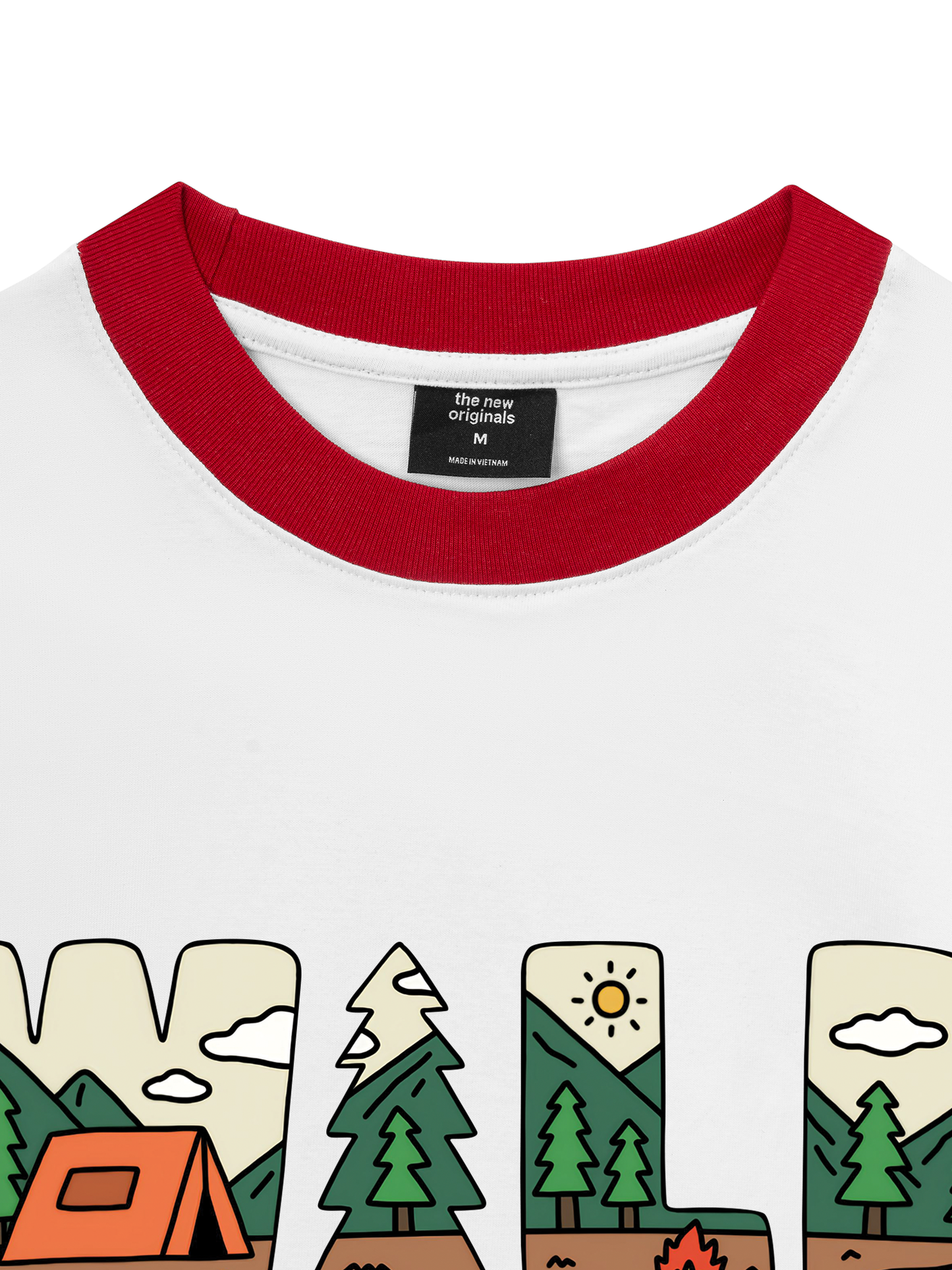Áo Thun Ringer Relaxed Fit WILD