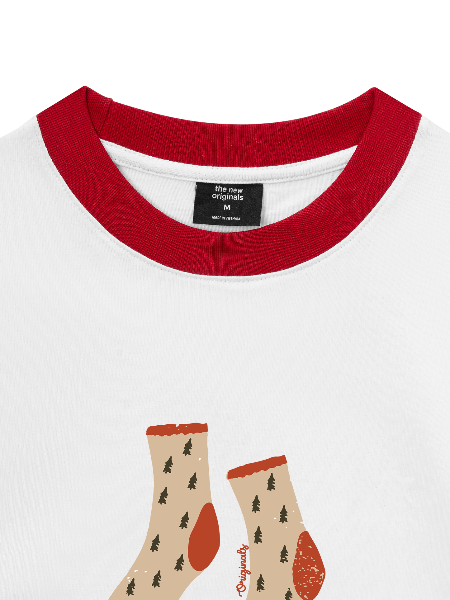 Áo Thun Ringer Relaxed Fit Autumn Vibes Magic Time