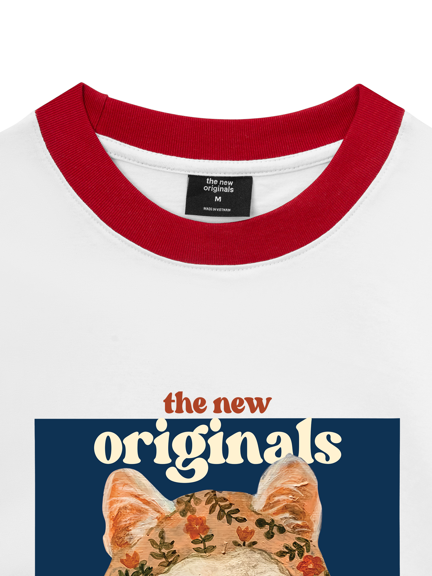 Áo Thun Ringer Relaxed Fit Mad Cat