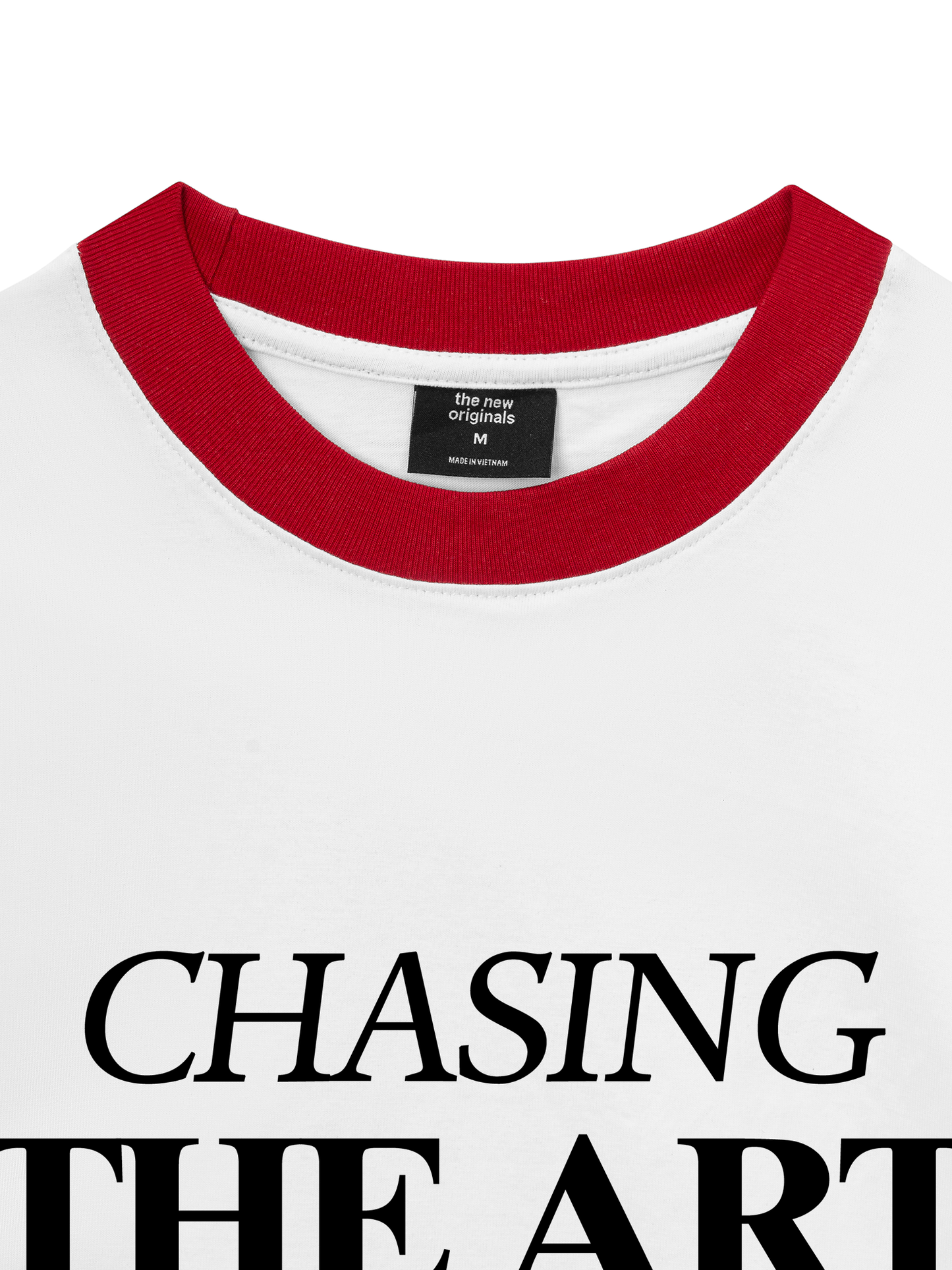 Áo Thun Ringer Relaxed Fit Life Vibe Chasing The Art