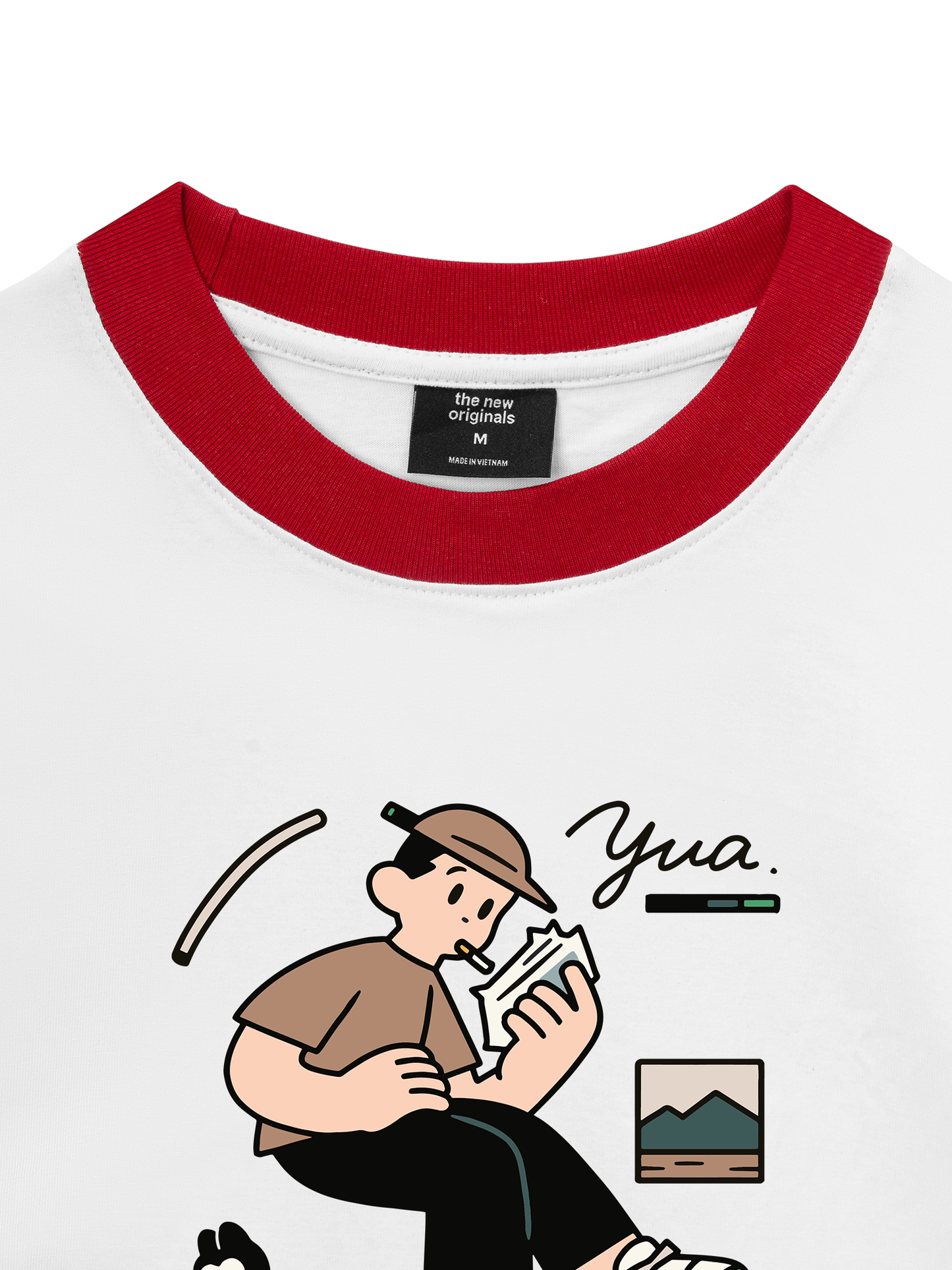 Áo Thun Ringer Relaxed Fit Weekend Boy